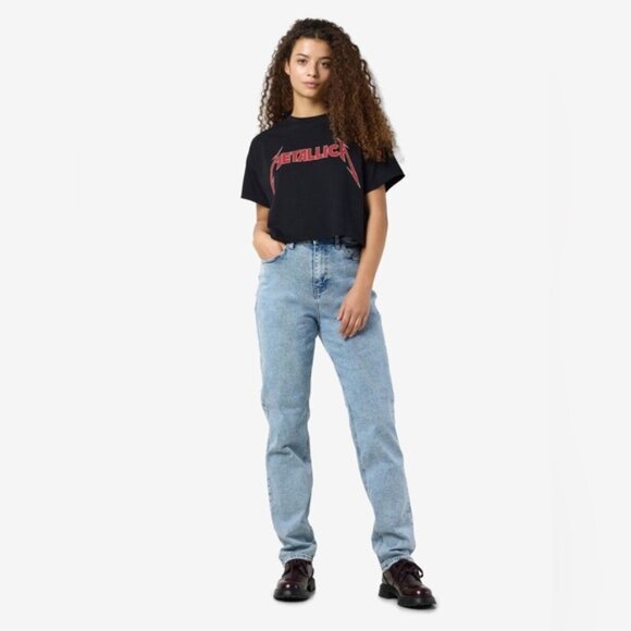 NOISY Straight Mom Jeans - Picture 1 of 7